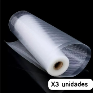 Pack rollo bolsas selladora x 3 unidades