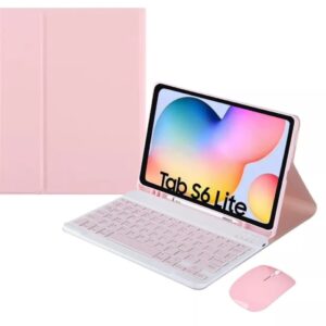 Galaxy S6 Lite 10.4": Funda + teclado + mouse para Tablet Samsung